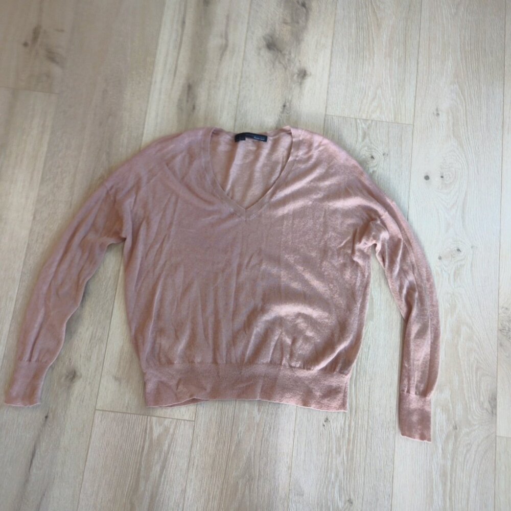 360 Sweater Camel Italian Yarn Extra Small